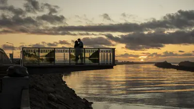Photo of the Grey River at Greymouth