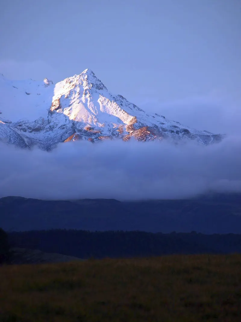 Photo of Mount Ruapehu from Ohakune