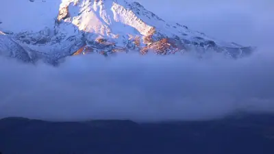 Photo of Mount Ruapehu from Ohakune
