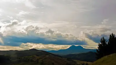 Photo of Mount Hikurangi, near Ruatoria