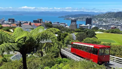 Photo of the Wellington Cable Car